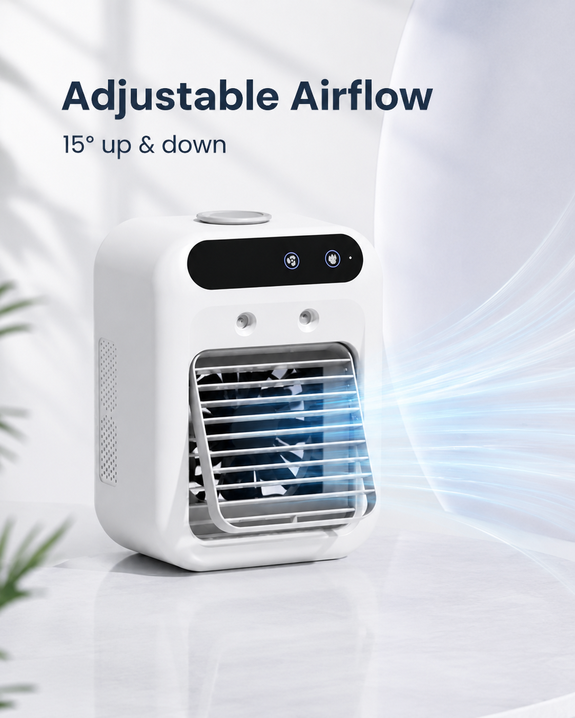 3-in-1 Portable Air Cooler Fan with Cool Mist