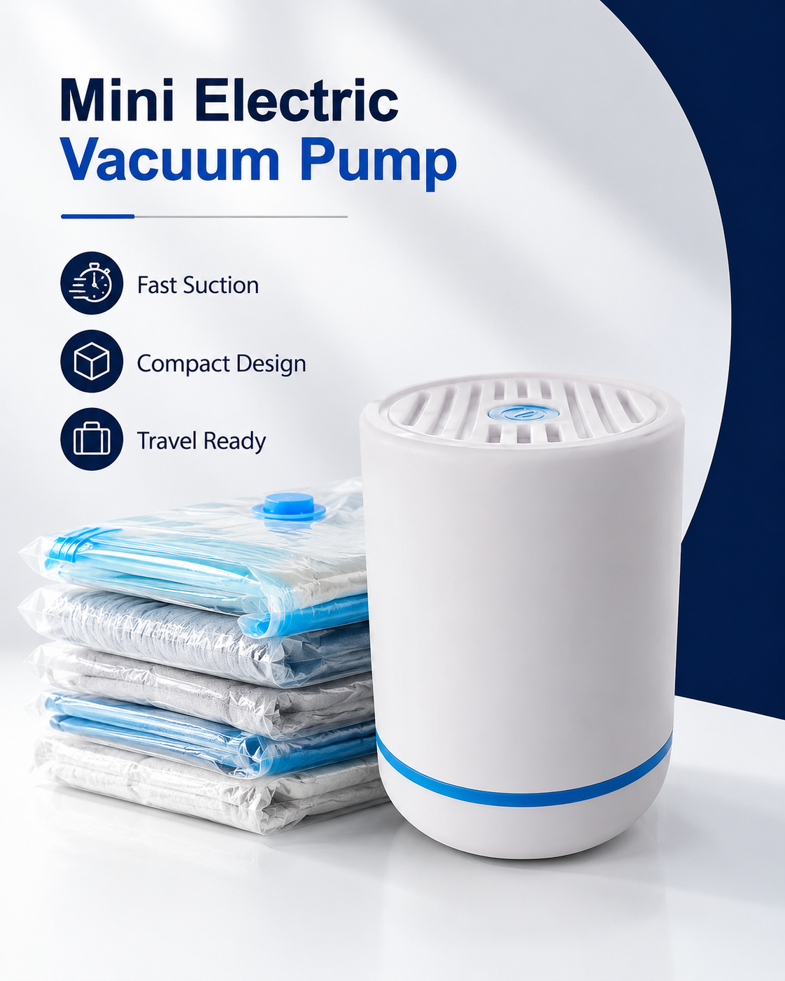 SpaceSaver Vacuum Pump & Bags