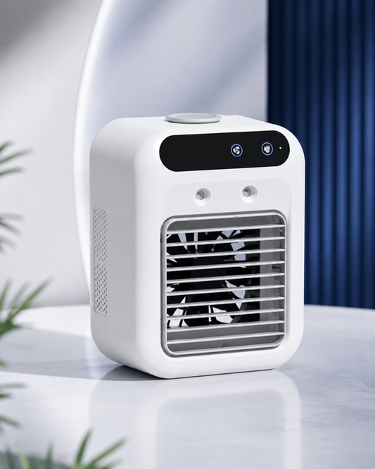 3-in-1 Portable Air Cooler Fan with Cool Mist