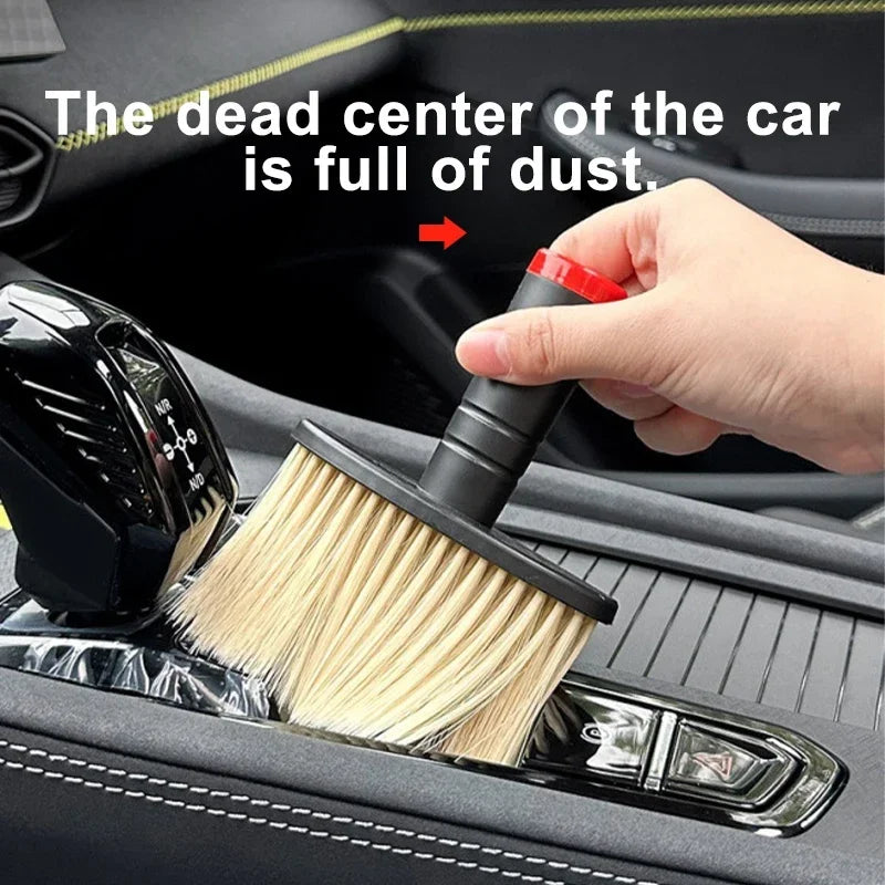 Car Wash Brush Dust Remover Car Air Conditioner Outlet Dust Removal Brush Soft Bristles Brushes for Car Cleaning Tools