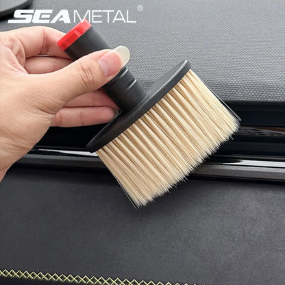 Car Wash Brush Dust Remover Car Air Conditioner Outlet Dust Removal Brush Soft Bristles Brushes for Car Cleaning Tools